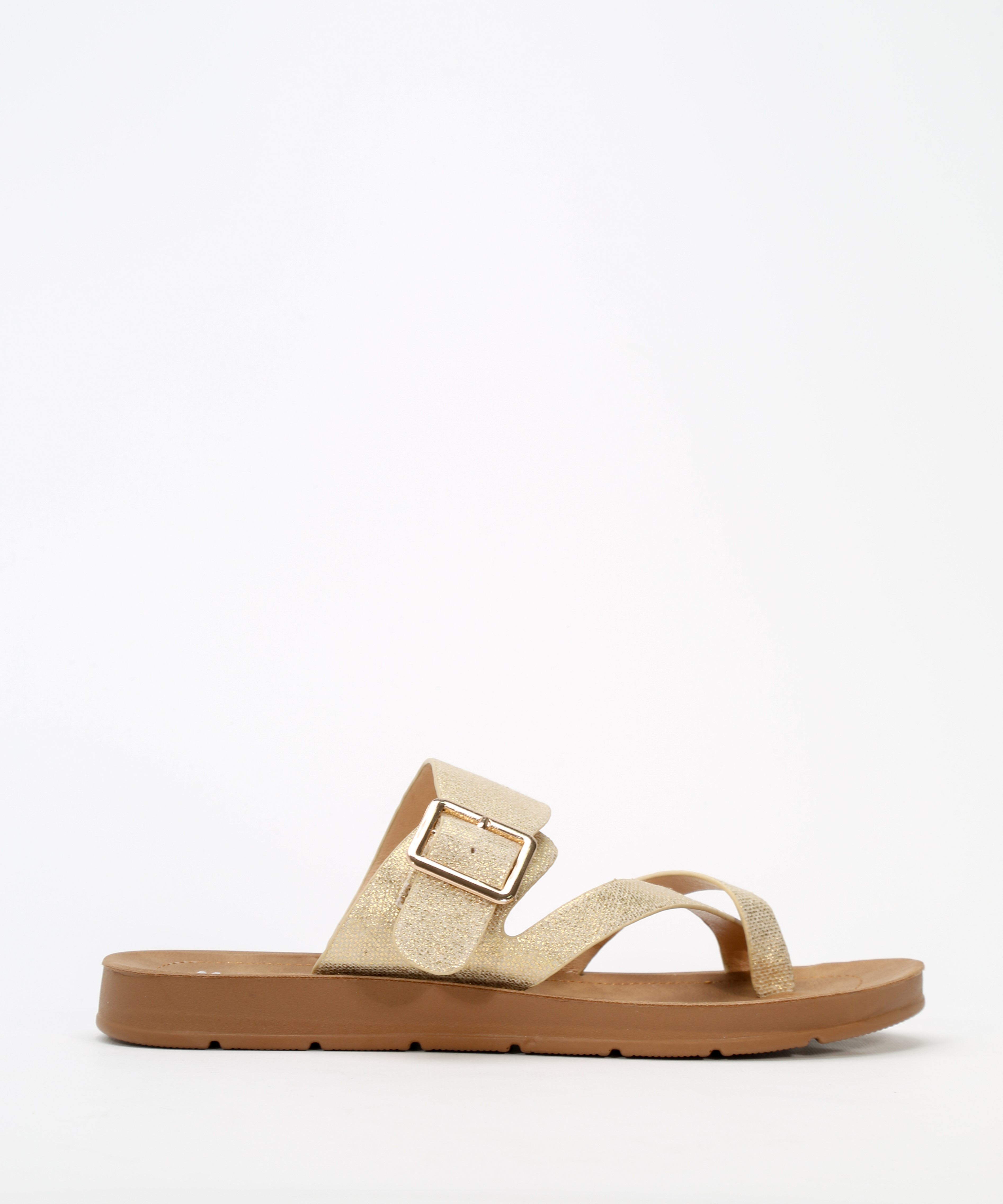 Sandalia planas hebilla image number null